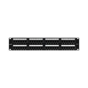Cat6 STP/FTP patch panel, 48 ports, 2U