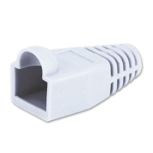 RJ45B-WHT9__62175 RJ45 connector boot (Cat6), white colour