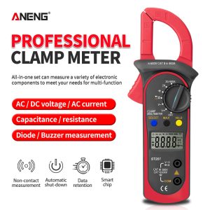 S631f407f53394a30ae141dd56b0f833es ANENG ST201 Digital Clamp Meter