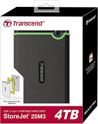 Transcend-External-HDD-Shockproof-4TB Transcend External HDD Shockproof 4TB