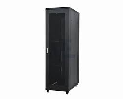 download-70 Floor standing network cabinet, 37U, W600 x D800 for 19" equipment with tempered glass front door, solid metal back door, removable side panels and accessories