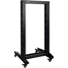 download-78 Open rack, 2 posts, 47U, W600 x D100 for 19" equipment with accessories