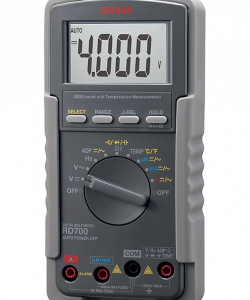 rd700_001-250×333-1-1 RD 700 Digital Multimeter Sanwa