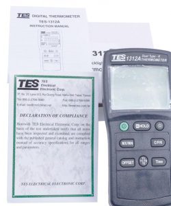 tes-1312a-digital-thermometer-k-type-thermocouple-250×333-1 TES 1312A Thermometer
