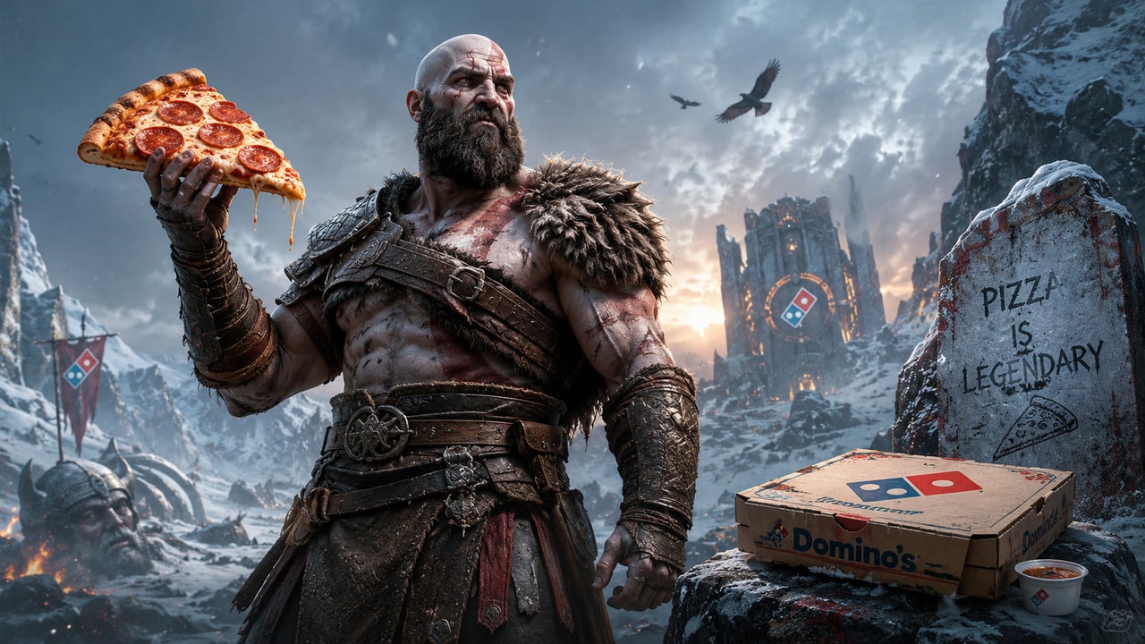 Domino’s Pizza Trolls New God of War Game and It’s Gone Viral