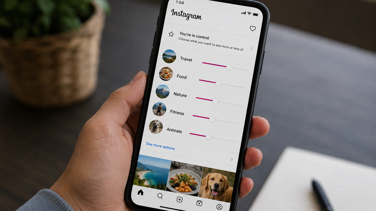 You Can Now Curate Your Instagram Algorithm Exactly As You Please